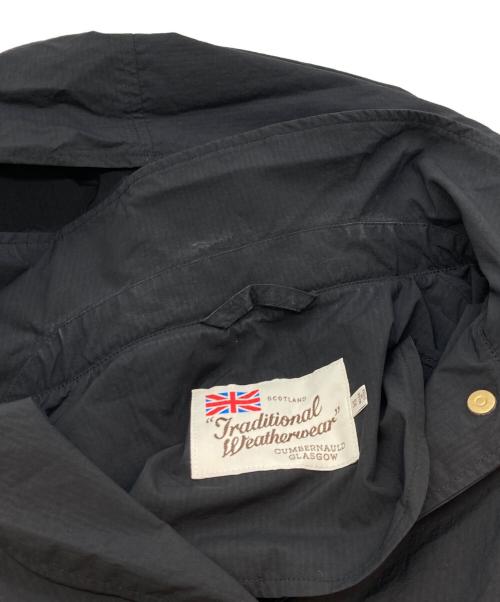 Traditional Weatherwear（トラディショナルウェザーウェア）Traditional Weatherwear (トラディショナルウェザーウェア) PACKABLE MALTON HOOD LONG ブラック サイズ:32の古着・服飾アイテム