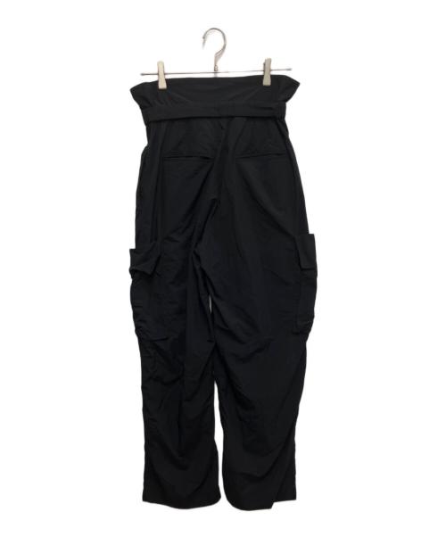 Adam et Rope（アダム エ ロペ）Adam et Rope (アダム エ ロペ) リサイクルナイロンワークパンツ ブラック サイズ:38の古着・服飾アイテム