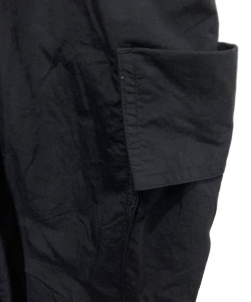 Adam et Rope（アダム エ ロペ）Adam et Rope (アダム エ ロペ) リサイクルナイロンワークパンツ ブラック サイズ:38の古着・服飾アイテム
