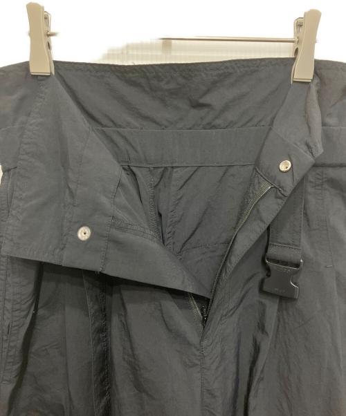 Adam et Rope（アダム エ ロペ）Adam et Rope (アダム エ ロペ) リサイクルナイロンワークパンツ ブラック サイズ:38の古着・服飾アイテム