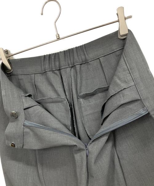 SOEJU（ソージュ）SOEJU (ソージュ) ウールライクタックパンツ グレー サイズ:Sの古着・服飾アイテム