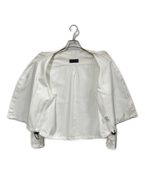 BONNY WOVEN（ボニーウーブン）BONNY WOVEN (ボニーウーブン) Shirt Blouson ホワイト サイズ:FREEの古着・服飾アイテム