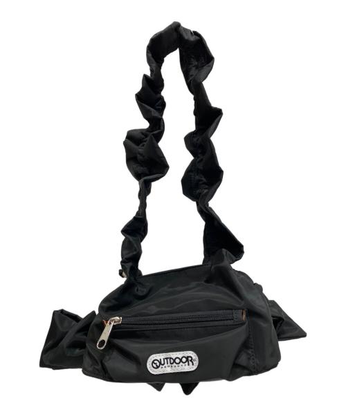 OUTDOOR（アウトドア）OUTDOOR (アウトドア) リボンノットミニショルダーバッグ ブラックの古着・服飾アイテム