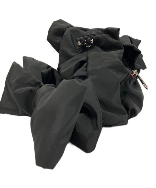 OUTDOOR（アウトドア）OUTDOOR (アウトドア) リボンノットミニショルダーバッグ ブラックの古着・服飾アイテム