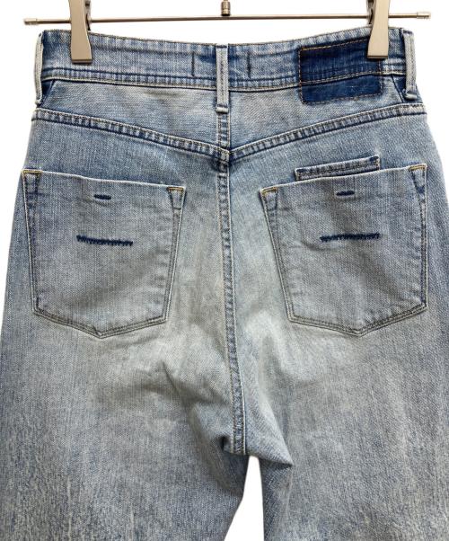 YANUK（ヤヌーク）YANUK (ヤヌーク) ボーイズ クロップドデニムパンツ ブルー サイズ:24の古着・服飾アイテム