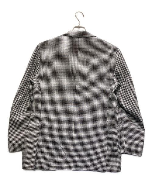 LARDINI（ラルディーニ）LARDINI (ラルディーニ) 千鳥格子3Bジャケット ネイビー サイズ:48の古着・服飾アイテム