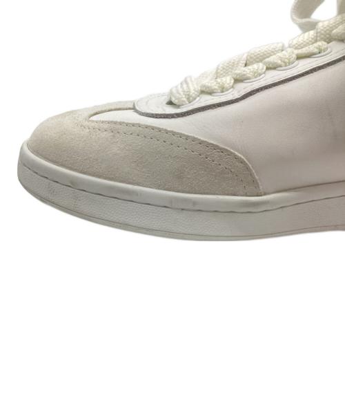 DSQUARED2（ディースクエアード）DSQUARED2 (ディースクエアード) BOXER ローカットスニーカー ホワイト サイズ:41の古着・服飾アイテム