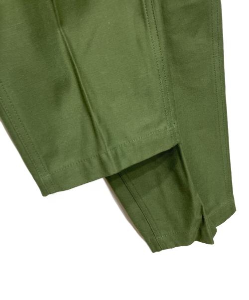 THE SHINZONE（ザ シンゾーン）THE SHINZONE (ザ シンゾーン) BAKER PANTS/ベイカーパンツ グリーン サイズ:TO 未使用品の古着・服飾アイテム