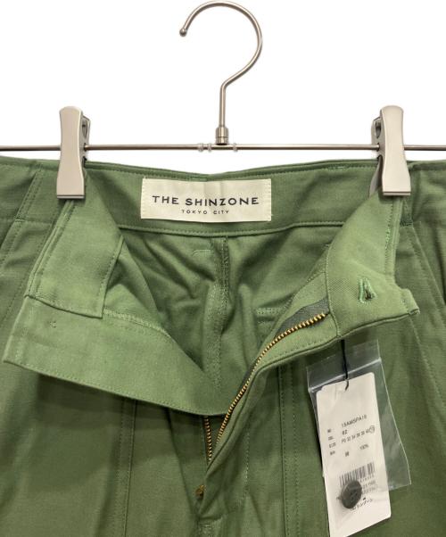 THE SHINZONE（ザ シンゾーン）THE SHINZONE (ザ シンゾーン) BAKER PANTS/ベイカーパンツ グリーン サイズ:TO 未使用品の古着・服飾アイテム