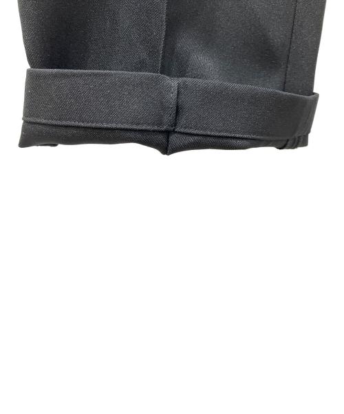 JIL SANDER（ジルサンダー）JIL SANDER (ジルサンダー) ポリエステル リラックス テーパードパンツ ブラック サイズ:44の古着・服飾アイテム