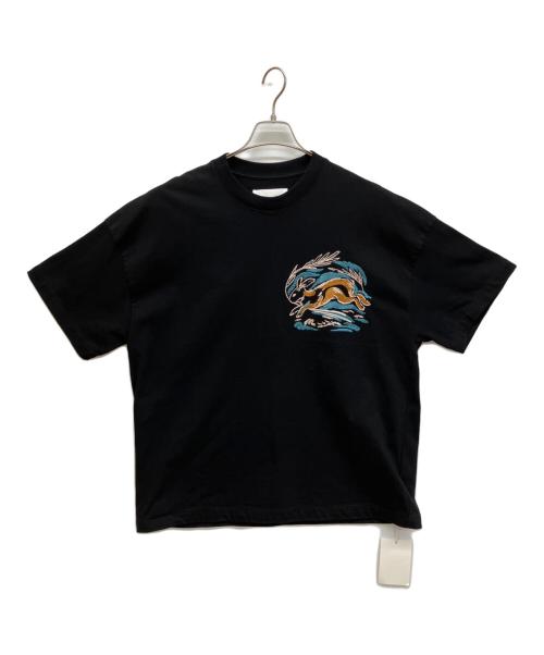 JIL SANDER（ジルサンダー）JIL SANDER (ジルサンダー) オーバーサイズＴシャツ ブラック サイズ:Ｌの古着・服飾アイテム