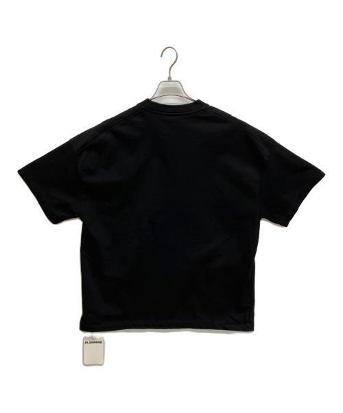 JIL SANDER（ジルサンダー）JIL SANDER (ジルサンダー) オーバーサイズＴシャツ ブラック サイズ:Ｌの古着・服飾アイテム