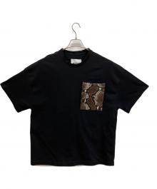 JIL SANDER（ジルサンダー）の古着「Snake Patched Pocket」｜ブラック