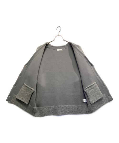 haunt（ハウント）haunt (ハウント) BOUCLE CARDIGAN グレー サイズ:SIZE Freeの古着・服飾アイテム