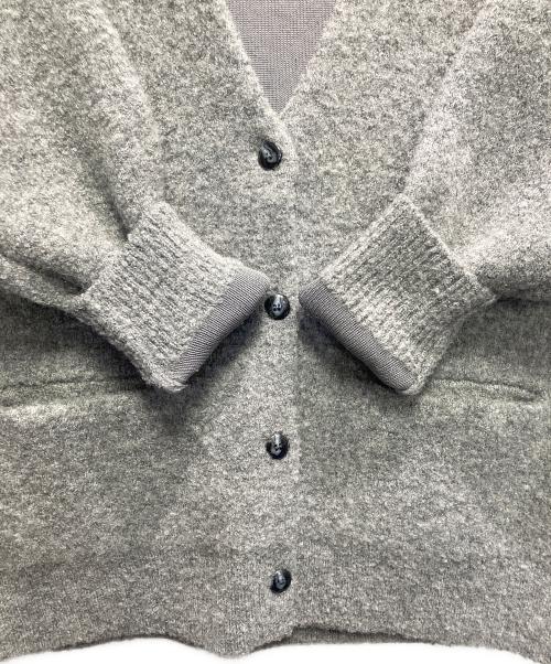 haunt（ハウント）haunt (ハウント) BOUCLE CARDIGAN グレー サイズ:SIZE Freeの古着・服飾アイテム