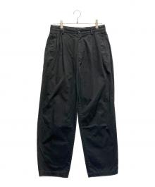 A.PRESSE（アプレッセ）の古着「Chino Trousers」｜ブラック