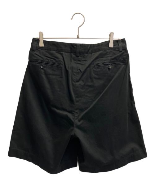 A.PRESSE（アプレッセ）A.PRESSE (アプレッセ) Two Tuck Chino Shorts ブラック サイズ:1の古着・服飾アイテム