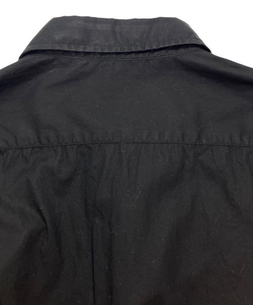 Porter Classic（ポータークラシック）Porter Classic (ポータークラシック) ROLL UP MICRO TWILL SHIRT ブラック サイズ:Lの古着・服飾アイテム