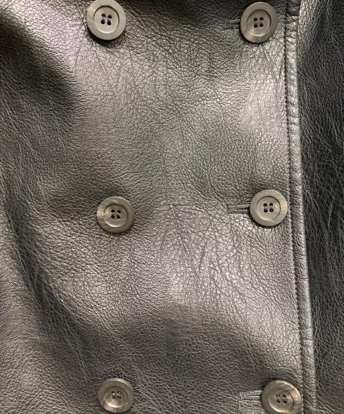 BLACK by moussy（ブラックバイマウジー）BLACK by moussy (ブラックバイマウジー) fake leather wide blouson ブラック サイズ:FREEの古着・服飾アイテム