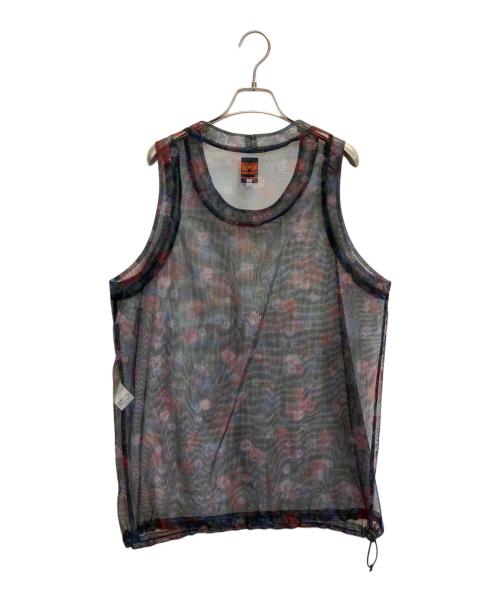 South2 West8（サウスツー ウエストエイト）South2 West8 (サウスツー ウエストエイト) BEAMS BOY (ビームスボーイ) Bush Tanktop Dark Flower ブラック サイズ:2の古着・服飾アイテム