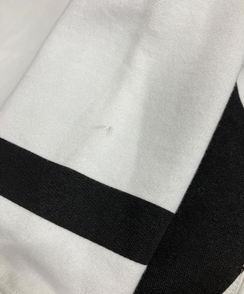 VALENTINO（ヴァレンティノ）VALENTINO (ヴァレンティノ) Vロゴ オーバーサイズ フーディ / プルオーバーパーカー ホワイト サイズ:XSの古着・服飾アイテム