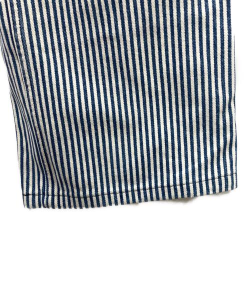 R.H.Vintage（ロンハーマン・ヴィンテージ）R.H.Vintage (ロンハーマン・ヴィンテージ) ヒッコリーストライプパンツ ホワイト×ネイビー サイズ:XSの古着・服飾アイテム