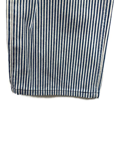 R.H.Vintage（ロンハーマン・ヴィンテージ）R.H.Vintage (ロンハーマン・ヴィンテージ) ヒッコリーストライプパンツ ホワイト×ネイビー サイズ:XSの古着・服飾アイテム