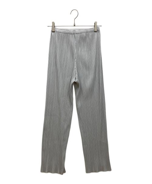PLEATS PLEASE（プリーツプリーズ）PLEATS PLEASE (プリーツプリーズ) プリーツパンツ グレー サイズ:2の古着・服飾アイテム