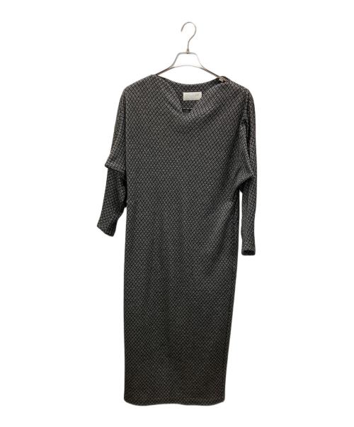 Mame Kurogouchi（マメクロゴウチ）Mame Kurogouchi (マメクロゴウチ) Classic Jersey Dress ブラック サイズ:1の古着・服飾アイテム