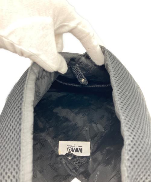 MM6 Maison Margiela（エムエムシックスメゾンマルジェラ）MM6 Maison Margiela (エムエムシックスメゾンマルジェラ) メッシュジャパニーズバッグ ブラックの古着・服飾アイテム
