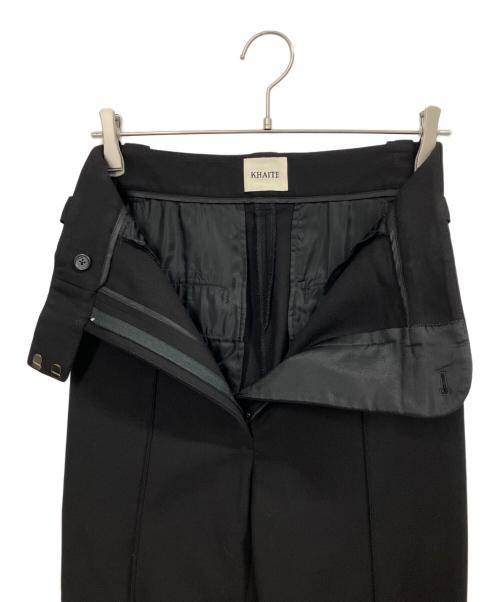 KHAITE（ケイト）KHAITE (ケイト) パンツ ブラック サイズ:4の古着・服飾アイテム
