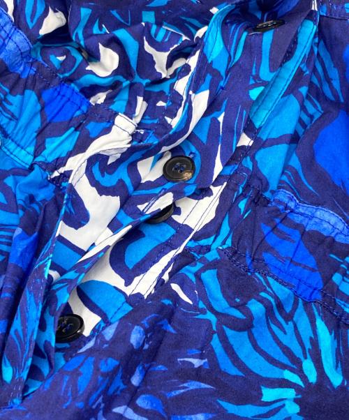 La DoubleJ（ラ・ダブルJ）La DOUBLEJ (ラ・ダブルJ) コットンアビエイタージャンプスーツ ブルー サイズ:Sの古着・服飾アイテム