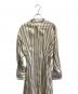MaxMara (マックスマーラ) ストライプシャツワンピース アイボリー サイズ:40：30000円