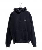 CELINEセリーヌ）の古着「ルーズ テリーコットン フーディー」｜ブラック