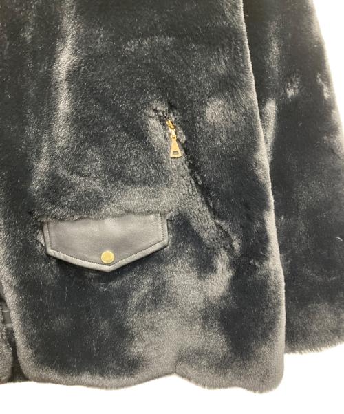 CULLNI（クルニ）CULLNI (クルニ) ファージャケット ブラック サイズ:2の古着・服飾アイテム