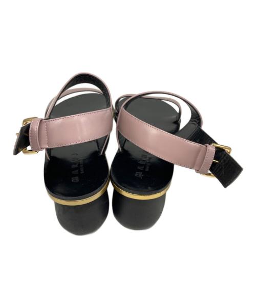MARNI（マルニ）MARNI (マルニ) 厚底サンダル ピンク サイズ:39の古着・服飾アイテム