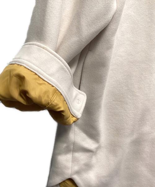 NUS（ヌース）NUS (ヌース) ジロンファーストラムキーネックミドルコート ベージュ サイズ:ＳＩＺＥ　38 未使用品の古着・服飾アイテム