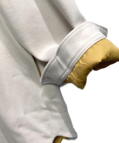 NUS（ヌース）NUS (ヌース) ジロンファーストラムキーネックミドルコート ベージュ サイズ:ＳＩＺＥ　38 未使用品の古着・服飾アイテム