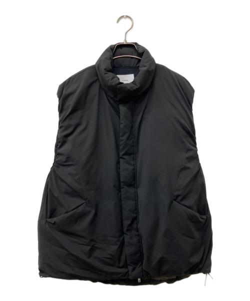 miffew（ミフュー）miffew (ミフュー) STAND COLLAR DOWN VEST ブラック サイズ:2の古着・服飾アイテム