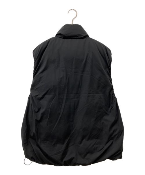 miffew（ミフュー）miffew (ミフュー) STAND COLLAR DOWN VEST ブラック サイズ:2の古着・服飾アイテム