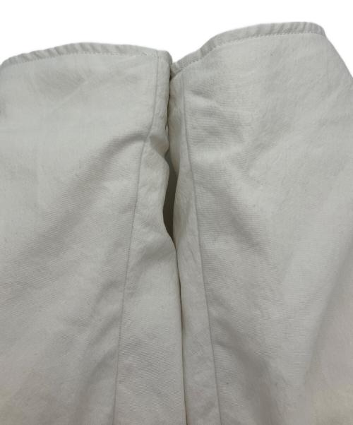 miffew（ミフュー）miffew (ミフュー) HOODED LONG DOWN COAT ホワイト サイズ:2の古着・服飾アイテム