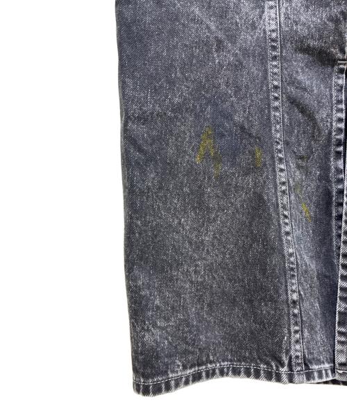 Maison Margiela（メゾンマルジェラ）Maison Margiela (メゾンマルジェラ) ブラックデニムバルーンタックスカート ブラック サイズ:40 未使用品の古着・服飾アイテム