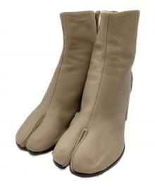 Maison Margiela（メゾンマルジェラ）の古着「TABI HEEL BOOTS」｜ベージュ
