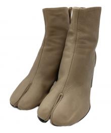 Maison Margiela（メゾンマルジェラ）の古着「TABI HEEL BOOTS」｜ベージュ