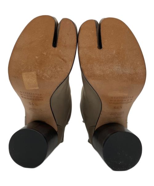 Maison Margiela（メゾンマルジェラ）Maison Margiela (メゾンマルジェラ) TABI HEEL BOOTS ベージュ サイズ:36 1/2の古着・服飾アイテム