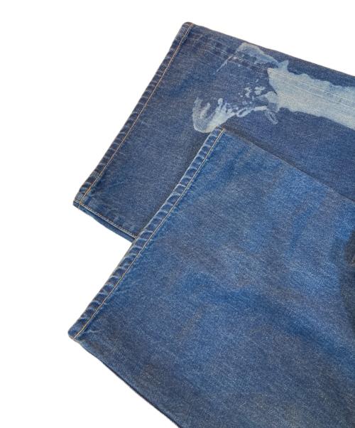 eYe JUNYA WATANABE MAN（アイ ジュンヤワタナベマン）eYe JUNYA WATANABE MAN (アイ ジュンヤワタナベマン) 25SS Cotton Selvedge Denim Garment Treated AC/DC デニムパンツ インディゴ サイズ:M 未使用品の古着・服飾アイテム