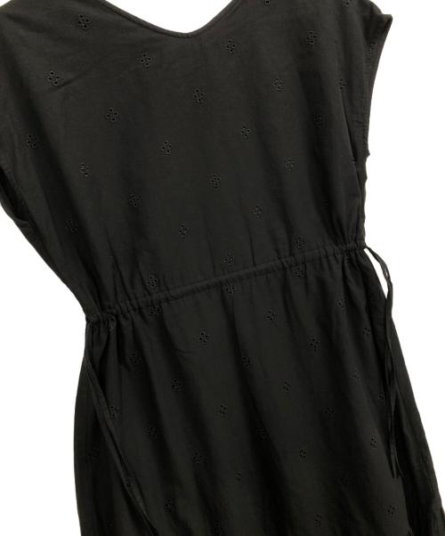 SLOW（スロウ）SLOW (スロウ) エンブロイダリーレース ワンピース ブラック サイズ:38の古着・服飾アイテム