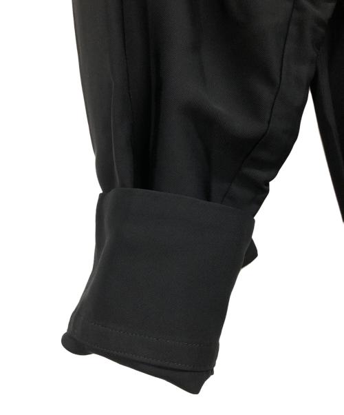 CINOH（チノ）CINOH (チノ) RAYON TWILL POCKET SHIRT ブラック サイズ:36 未使用品の古着・服飾アイテム