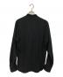 CINOH (チノ) RAYON TWILL POCKET SHIRT ブラック サイズ:36 未使用品：10000円
