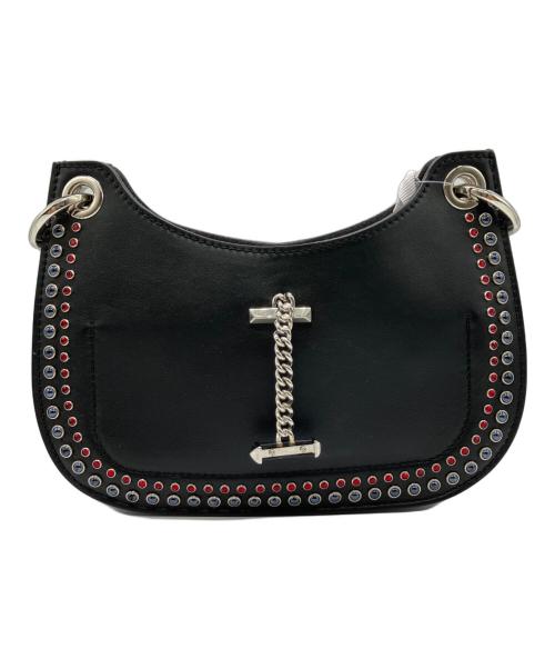 JIMMY CHOO（ジミーチュウ）JIMMY CHOO (ジミーチュウ) ワンショルダーバッグ ブラックの古着・服飾アイテム